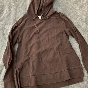 a new day Black Hooded Sweatshirt